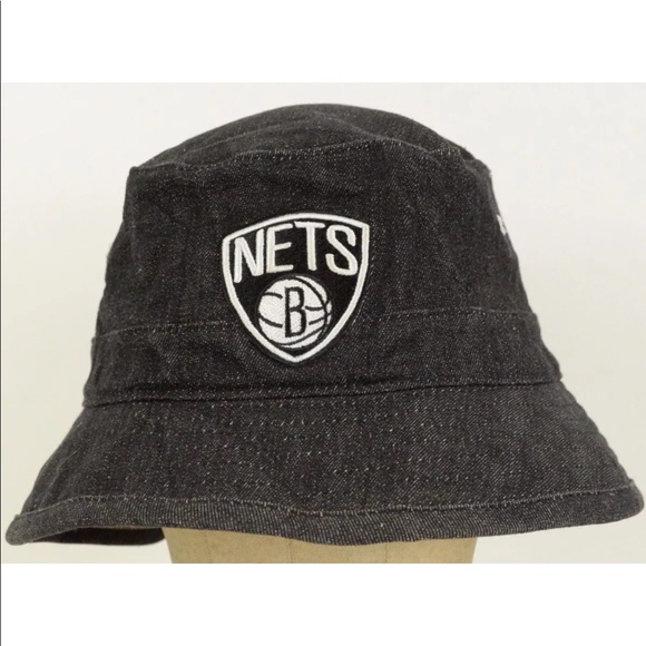 Mitchell & Ness Other - Brooklyn Nets Denim Style Bucket Hat Mitchell Ness
